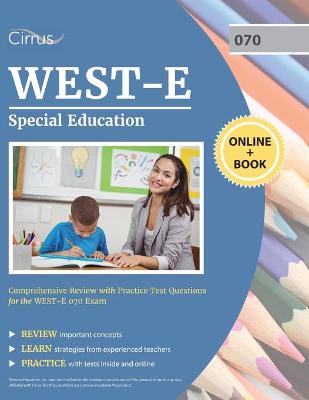 Cover of WEST-E Special Education Study Guide