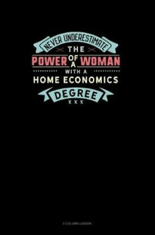 Cover of Never Underestimate The Power Of A Woman With A Home Economics Degree