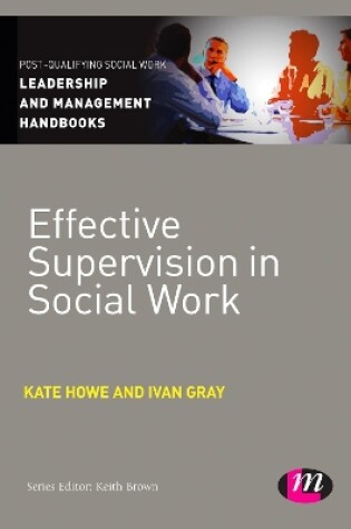 Cover of Effective Supervision in Social Work