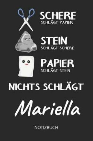 Cover of Nichts schlagt - Mariella - Notizbuch