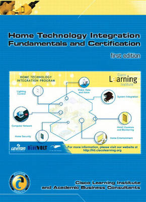 Book cover for Home Technology Integration+ (Text & Lab Manual w/Software Certification Kit)