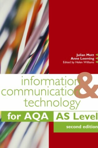 Cover of Information and Communication Technology for AQA AS