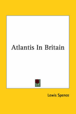 Cover of Atlantis in Britain