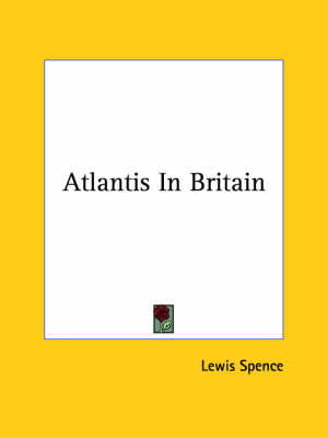 Book cover for Atlantis in Britain