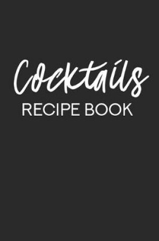 Cover of Cocktails Recipe Book