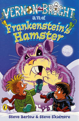 Book cover for Vernon Bright and Frankenstein's Hamster