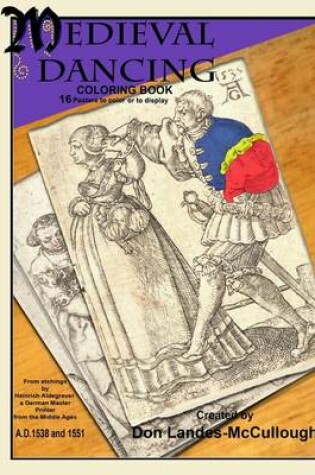 Cover of Medieval Dancing Coloring Book