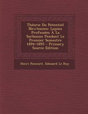 Book cover for Theorie Du Potentiel Newtonien