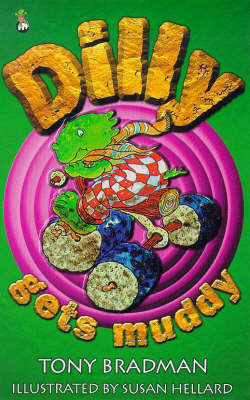 Book cover for Dilly Gets Muddy!