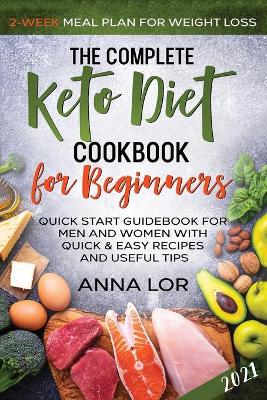 Book cover for The Complete Keto Diet Cookbook for Beginners