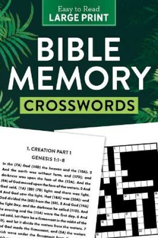 Cover of Bible Memory Crosswords Large Print