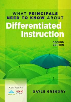 Book cover for What Principals Need to Know About Differentiated Instruction