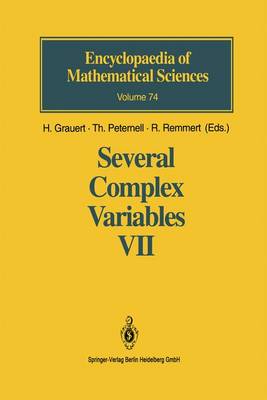 Cover of Several Complex Variables VII