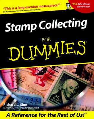 Book cover for Stamp Collecting For Dummies