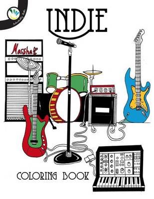 Book cover for Indie Coloring Book