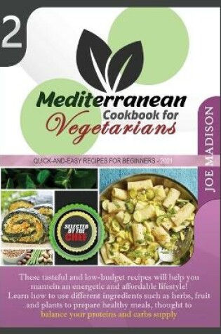 Cover of Mediterranean Cookbook for Vegetarians Vol.2