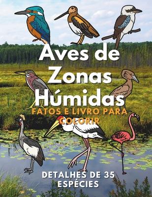 Book cover for Aves de Zonas Húmidas