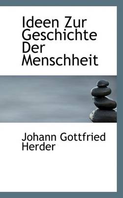 Book cover for Ideen Zur Geschichte Der Menschheit