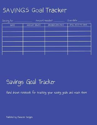 Book cover for Savings Goal Tracker