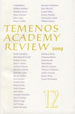 Cover of Temenos Academy Review 12