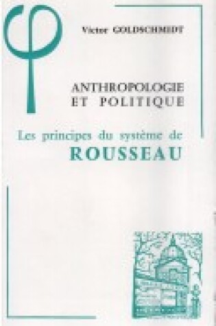 Cover of Anthropologie Et Politique