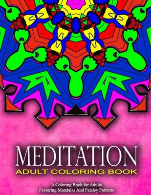 Book cover for MEDITATION ADULT COLORING BOOKS - Vol.19