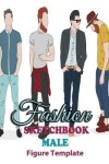 Book cover for Fashion Sketchbook Male Figure Template