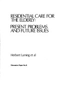 Book cover for Residential Care for the Elderly