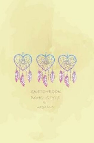 Cover of Sketchbook boho style by magic lover
