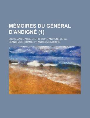 Book cover for Memoires Du General D'Andigne (1)