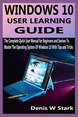 Book cover for Windows 10 User Learning Guide