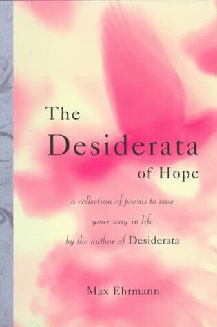 Cover of Desiderata of Hope