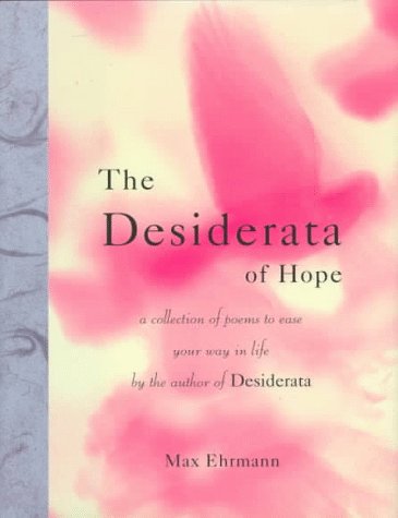 Book cover for Desiderata of Hope