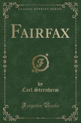 Book cover for Fairfax (Classic Reprint)