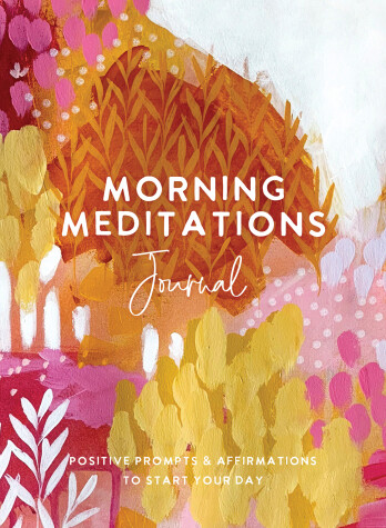 Book cover for Morning Meditations Journal