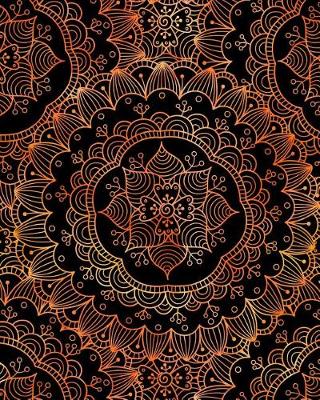Book cover for Bullet Journal Notebook Flower Mandala Pattern 4