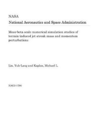 Cover of Meso-Beta Scale Numerical Simulation Studies of Terrain-Induced Jet Streak Mass and Momentum Perturbations