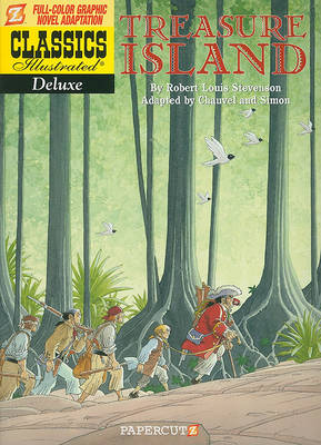 Book cover for Classics Illustrated Deluxe #5: Treasure Island