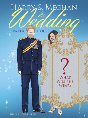 Book cover for Harry and Meghan The Wedding Paper Dolls