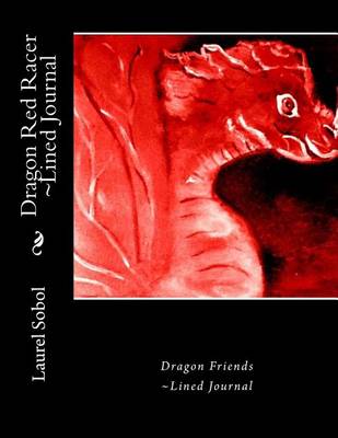 Book cover for Dragon Red Racer Lined Journal