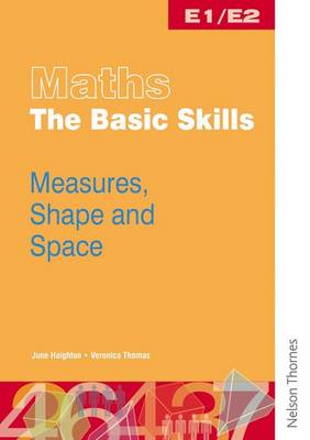 Book cover for Maths: The Basic Skills Measures, Shape & Space Worksheet Pack