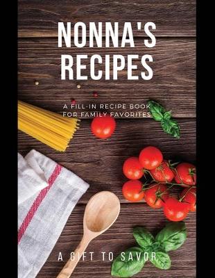 Book cover for Nonna's Recipes