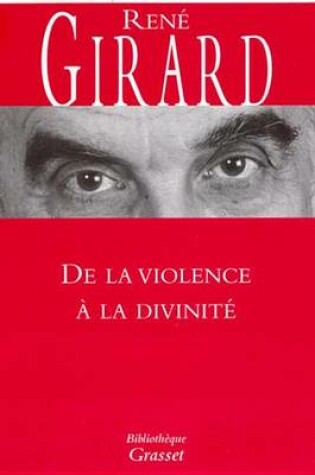 Cover of de la Violence a la Divinite