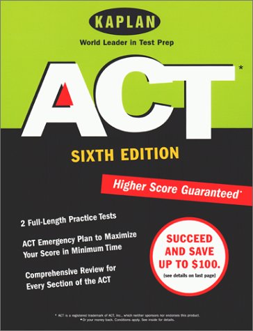 Book cover for Kaplan Act Sixth Edition