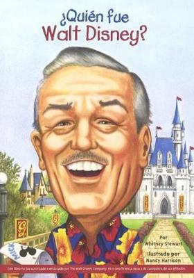 Book cover for Quien Fue Walt Disney? (Who Was Walt Disney?)