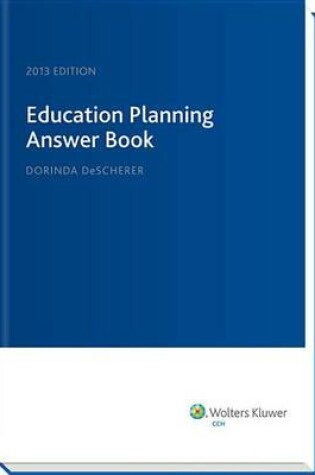 Cover of Education Planning Answer Book (2013)