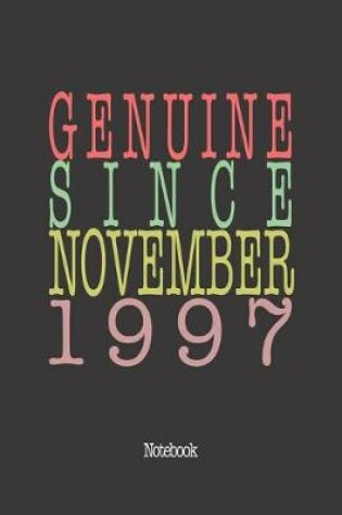 Cover of Genuine Since November 1997