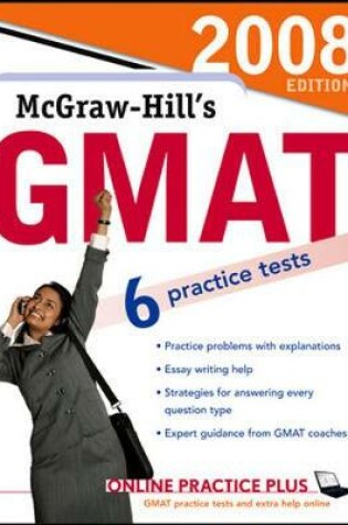 Cover of McGraw-Hill's GMAT, 2008 Edition