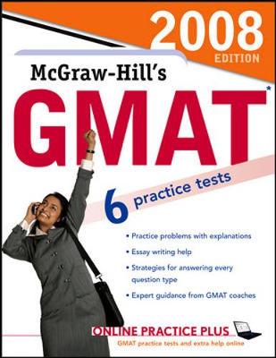 Book cover for McGraw-Hill's GMAT, 2008 Edition