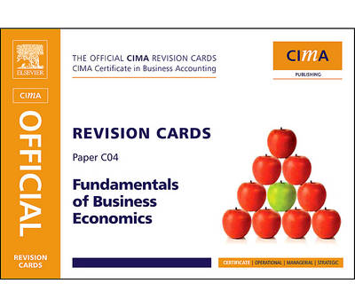 Cover of CIMA Revision Cards Fundamentals of Business Economics
